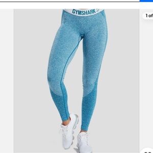 Gymshark women’s Blue and Gray Leggings